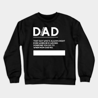 dad Crewneck Sweatshirt